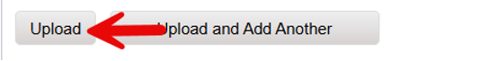 Upload button to complete the file attachment process